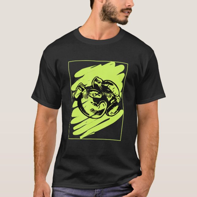 Camiseta Deportes de guantes de boxeo (Anverso)