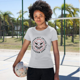Camiseta Deportes de halloween de fútbol esquivados