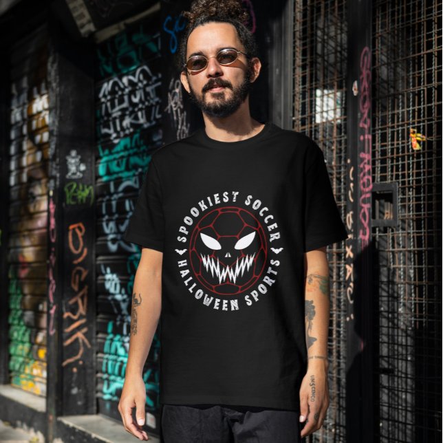 Camiseta Deportes de halloween de fútbol esquivados (Subido por el creador)