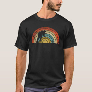 Camiseta Deportes de hockey sobre hielo de estilo retro