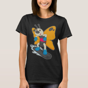 Camiseta Deportes de invierno de Butterfly Snowboard