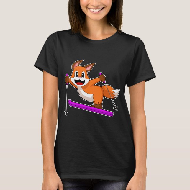 Camiseta Deportes de invierno de Fox Skii (Anverso)