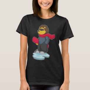 Camiseta Deportes de invierno de la Snowboard de León