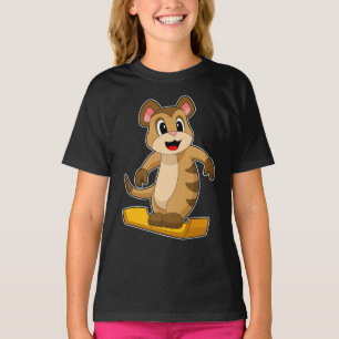 Camiseta Deportes de invierno de Meerkat Snowboard
