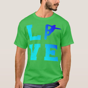 Camiseta Deportes de invierno de mujeres snowboard snowboar
