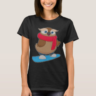 Camiseta Deportes de invierno de Owl Snowboard