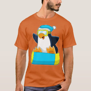 Camiseta Deportes de invierno de Penguin Snowboard 2