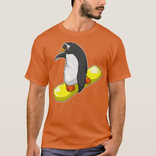 Camiseta Deportes de invierno de Penguin Snowboard 3