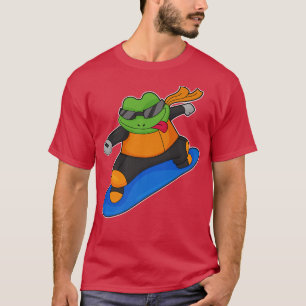 Camiseta Deportes de invierno de snowboard Snowboard Frog S