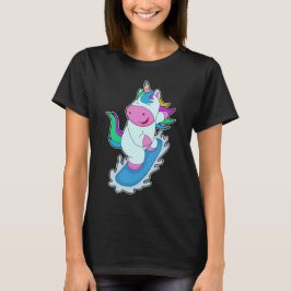 Camiseta Deportes de invierno de Unicorn Snowboard