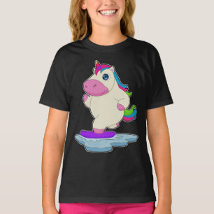 Camiseta Deportes de invierno de Unicorn Snowboard