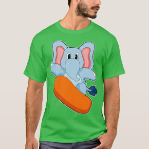 Camiseta Deportes de invierno Elephant Snowboard 2