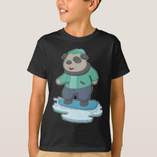 Camiseta Deportes de invierno en snowboard para perros