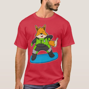 Camiseta Deportes de invierno Fo Snowboarder Snowboard