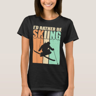 Camiseta Deportes de invierno para las vacaciones de esquí