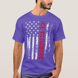 Camiseta Deportes de invierno patrióticos de la bandera est
