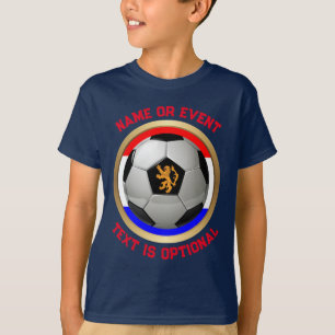 Camiseta Deportes de la pelota de fútbol de los Países Bajo
