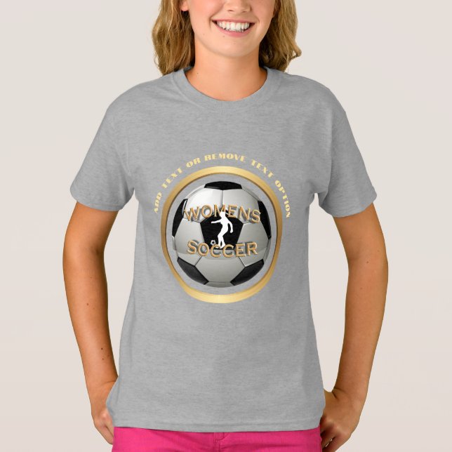 Camiseta Deportes de la pelota de fútbol femenino (Anverso)