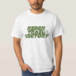 Camiseta Deportes de la victoria en el sendero de ciclismo