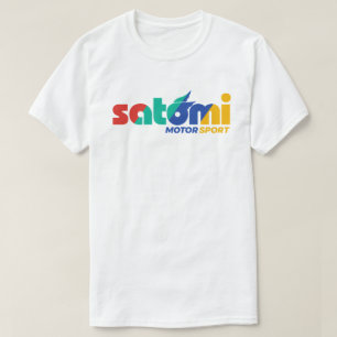 Camiseta deportes de motor satomi "𝙩 𝙚 𝙖 𝙢 𝙨 𝙖 𝙩 sni