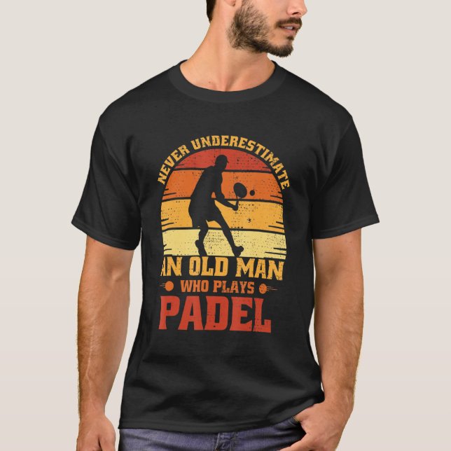 Camiseta Deportes De Padel De Mens Padel (Anverso)