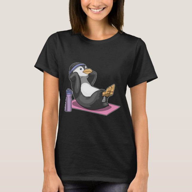 Camiseta Deportes de Penguin Fitness Sit (Anverso)