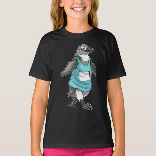 Camiseta Deportes de Penguin Runner (Anverso)