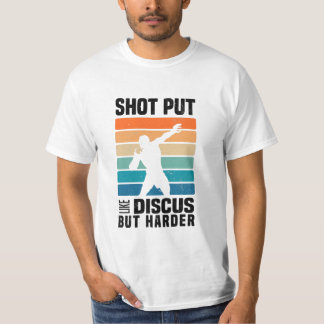 Camiseta Deportes de Shot Put | Regalos de canto divertidos