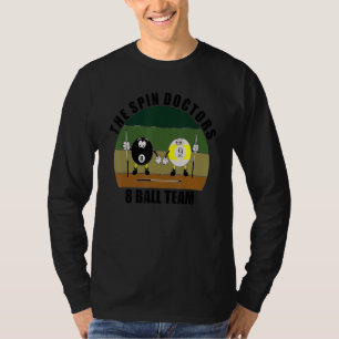 Camiseta Deportes de taco Billar en equipo The Spin Doctors