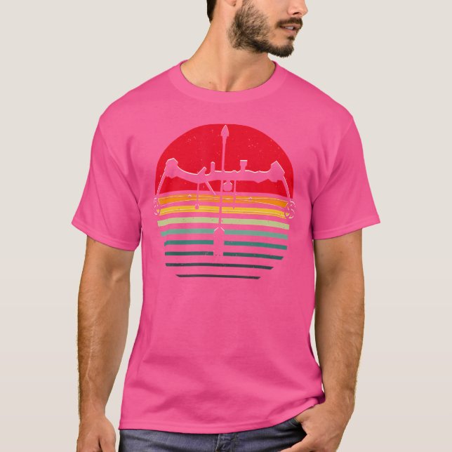 Camiseta Deportes de tiro con arco de arco de barro recurre (Anverso)