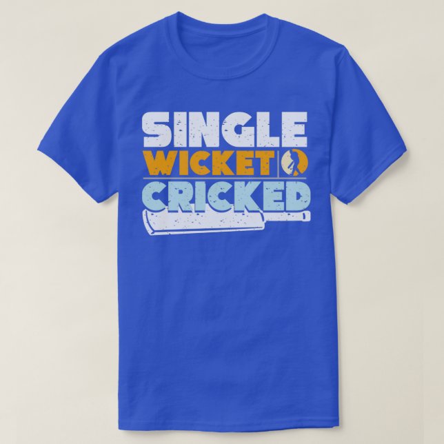 Camiseta Deportes de un jugador de cricket (Diseño del anverso)