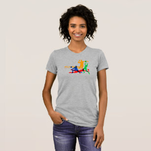 Camiseta Deportes de voleibol Ajuste delgado de Wonen