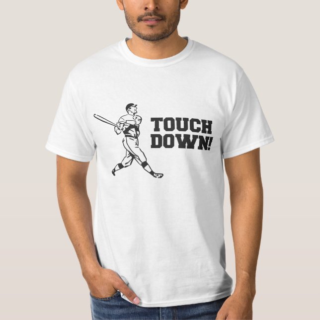 Camiseta Deportes del fútbol del béisbol de Homerun del (Anverso)