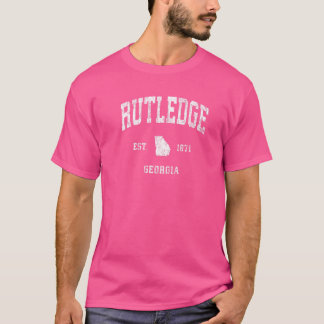 Camiseta Deportes deportivos deportivos de época Rutledge G