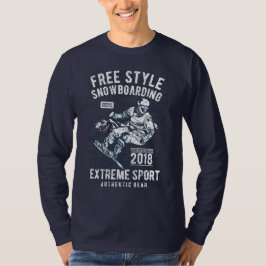 Camiseta Deportes deportivos Freestyle Snowboarding 2018 Ex