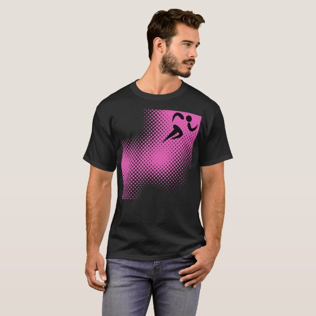 Camiseta Deportes dinámicos de carrera  (Anverso completo)