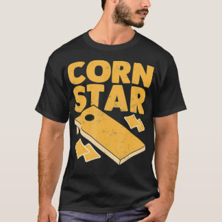 Camiseta Deportes divertidos de maíz de hoyo de maíz bolsos