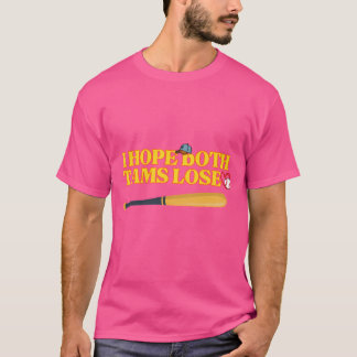 Camiseta Deportes divertidos espero que ambos equipos pierd