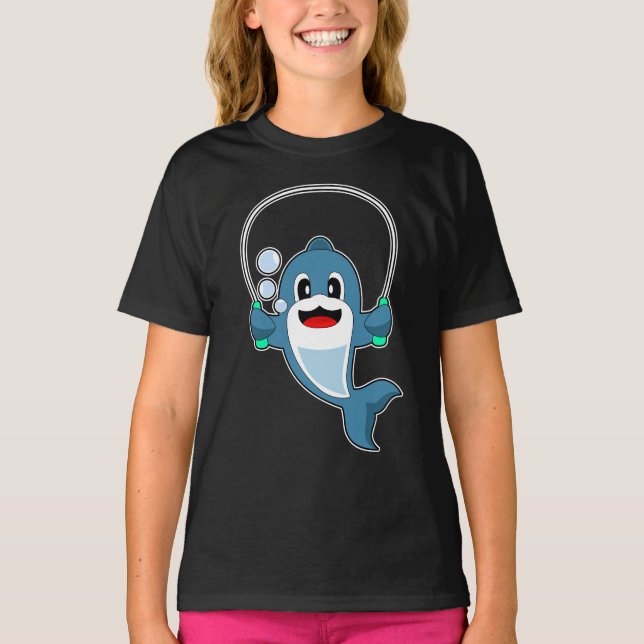 Camiseta Deportes Dolphin Fitness Rope (Anverso)