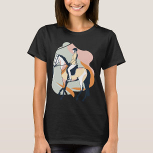 Camiseta Deportes ecuestres de equitación en Dressage