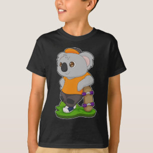 Camiseta Deportes en Skateboard Koala