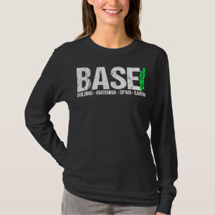 Camiseta Deportes extremos de paracaídas de salto base