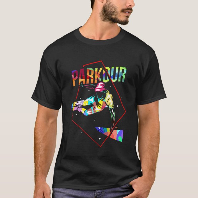 Camiseta Deportes extremos de parkour (Anverso)
