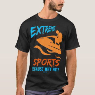 Camiseta Deportes extremos Esquí acuático Agua de moto acuá
