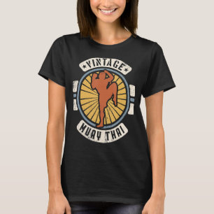 Camiseta Deportes muay tailandeses tradicionales retro de l