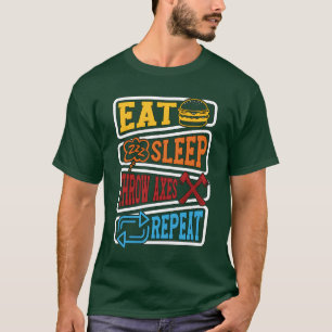 Camiseta Deportes objetivo Eat Sleephrow Aes Deportes de ti