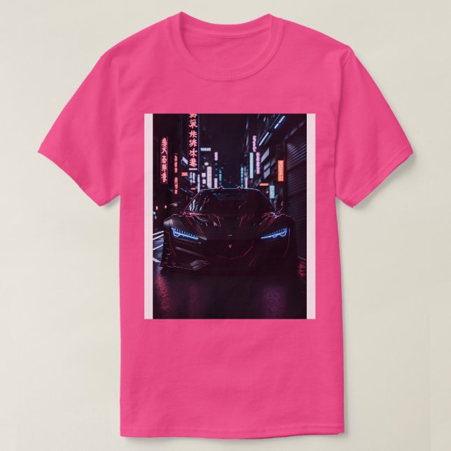 Camiseta Deportes oscuros en la ciudad japonesa 1 (Diseño del anverso)