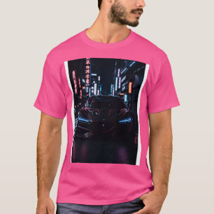 Camiseta Deportes oscuros en la ciudad japonesa 1