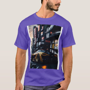 Camiseta Deportes oscuros en la ciudad japonesa 5