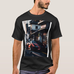 Camiseta Deportes oscuros en la ciudad japonesa 6
